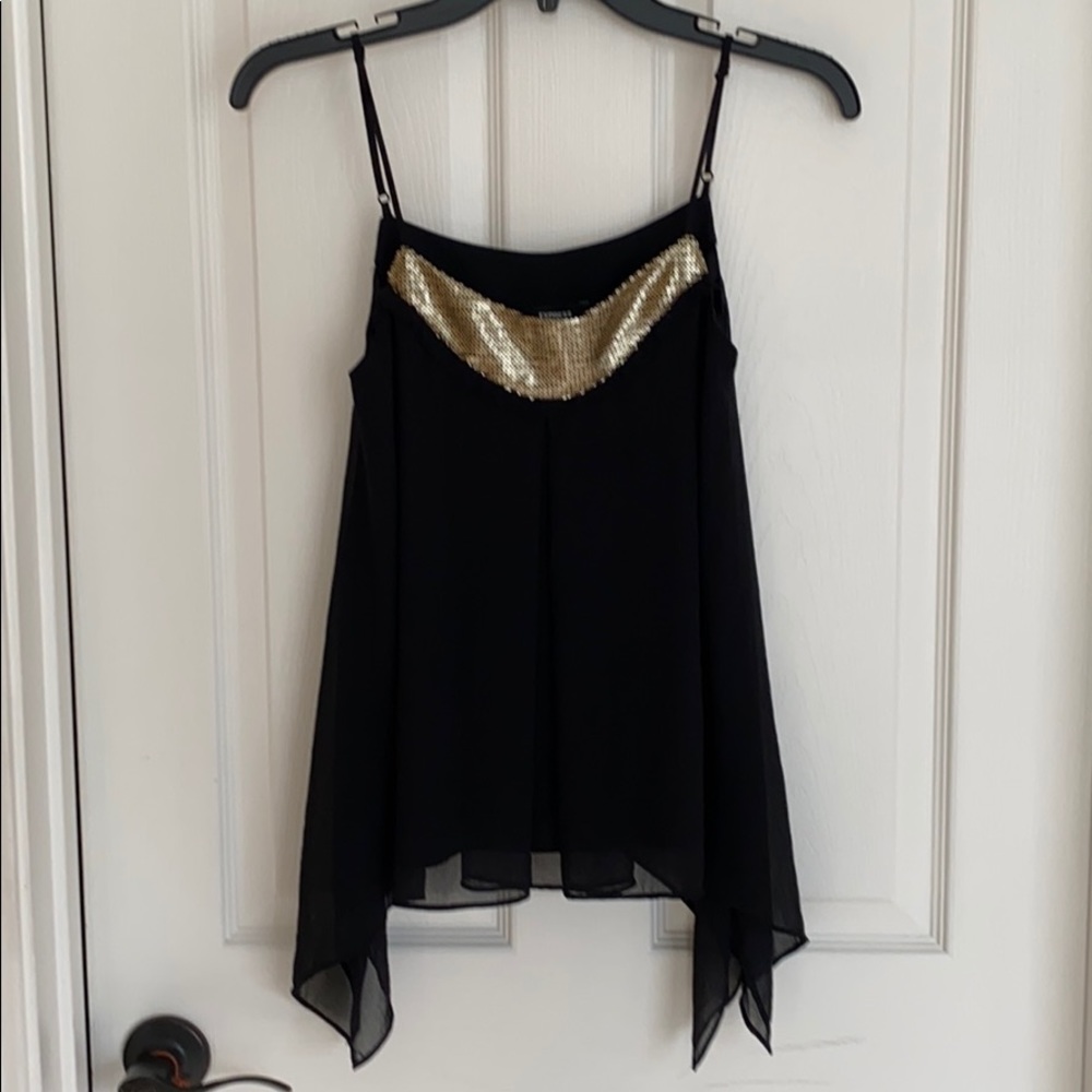 Express XS sequinned top